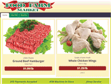 Tablet Screenshot of foodfarmmarket.com